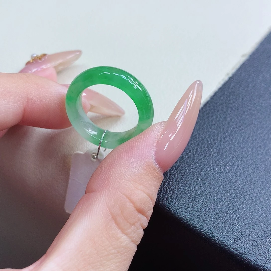 未镶嵌戒指翡翠9号