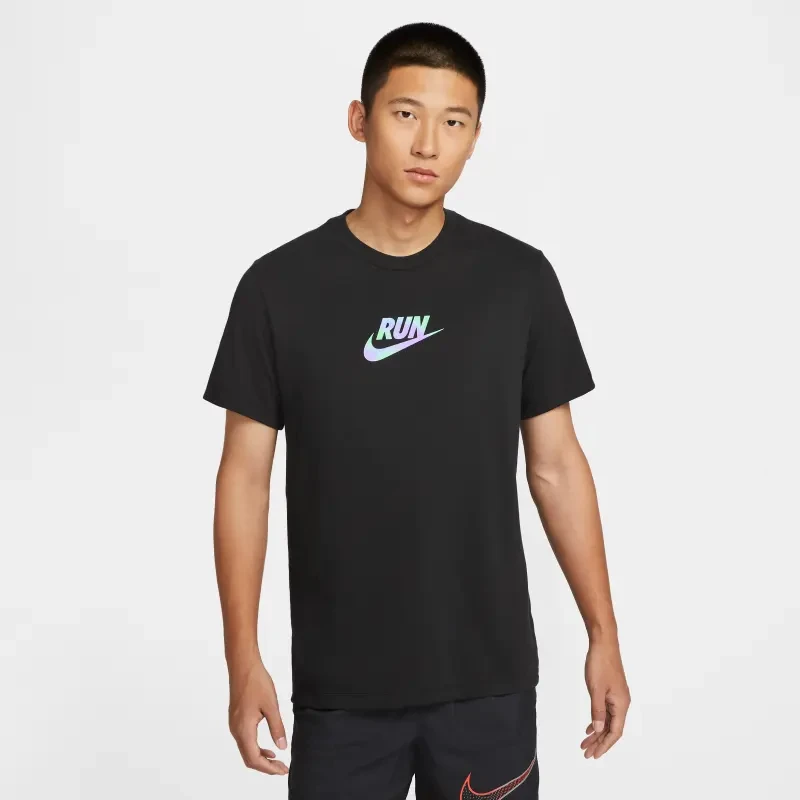 NIKE/耐克DRI-FIT男子速干短袖跑步上衣夏季反光IH9265010