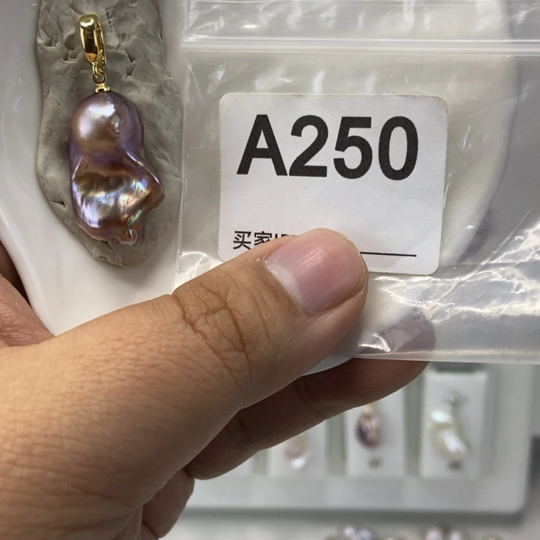 吊坠(不含链)合金淡水珍珠