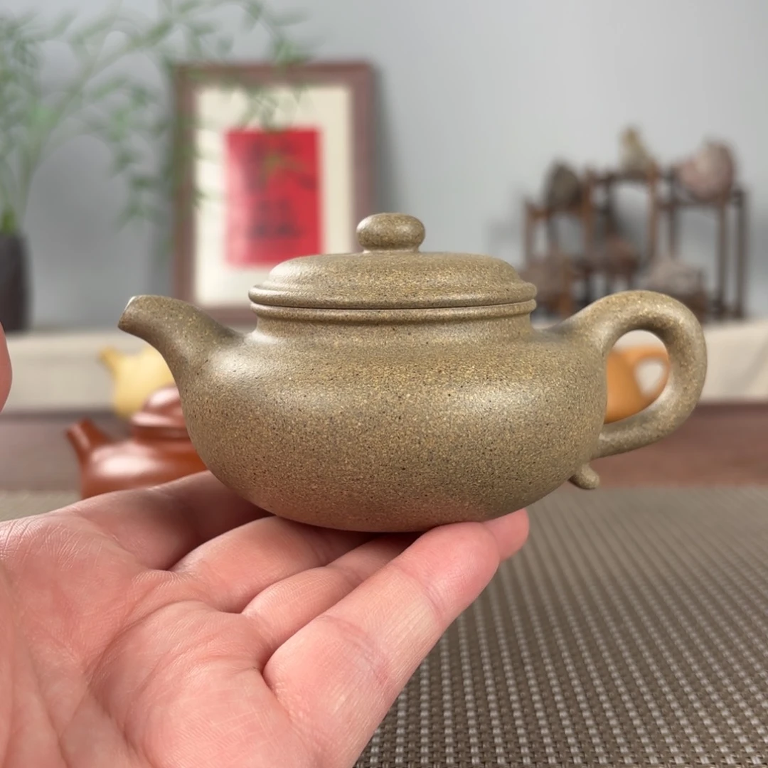 茶壶紫砂黄龙山原矿紫砂壶