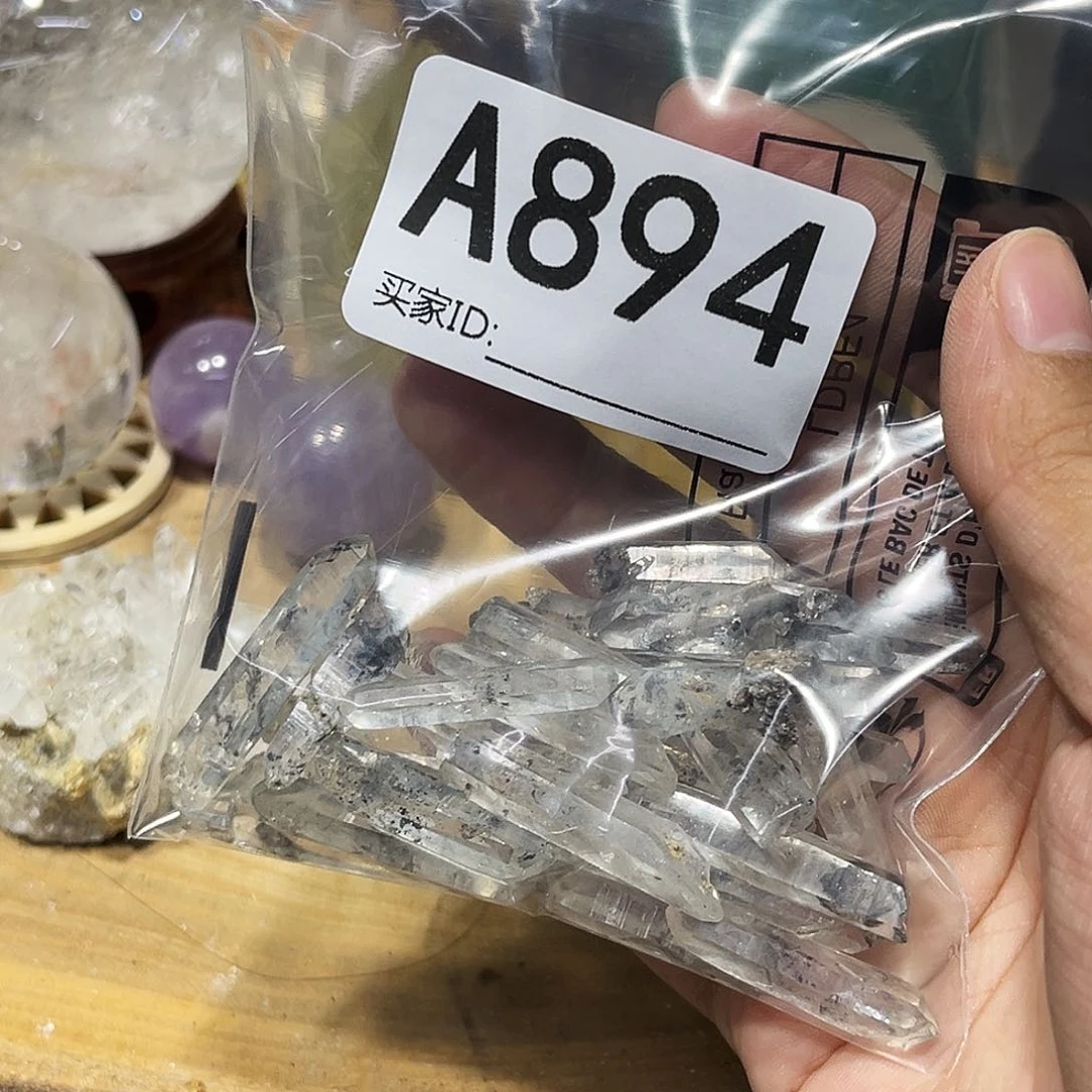 未镶嵌珠宝半成品水晶静*多样性发其一微瑕