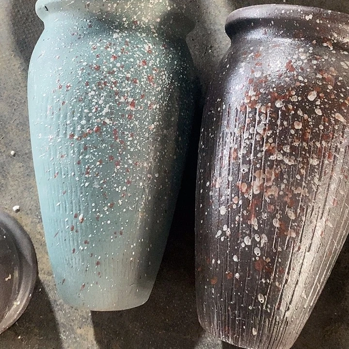 紫砂花盆高度26口径14