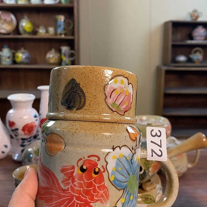 摆件372 景德镇釉下五彩陶瓷