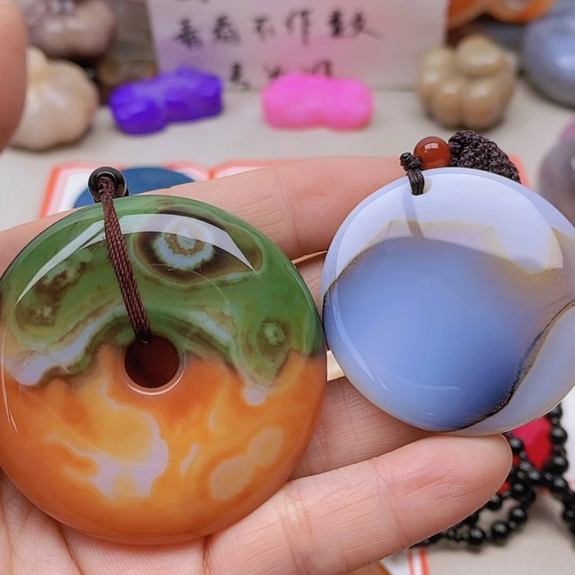 【闪购商品】未镶嵌玛瑙/玉髓珠宝半成品6***3