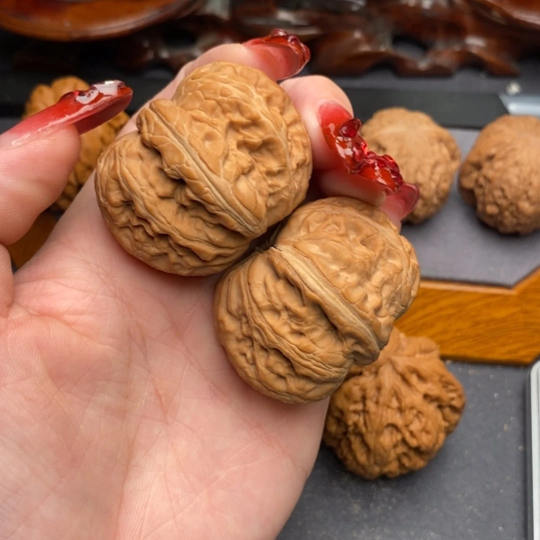 【闪购商品】文玩核桃吊坠元宝全品43