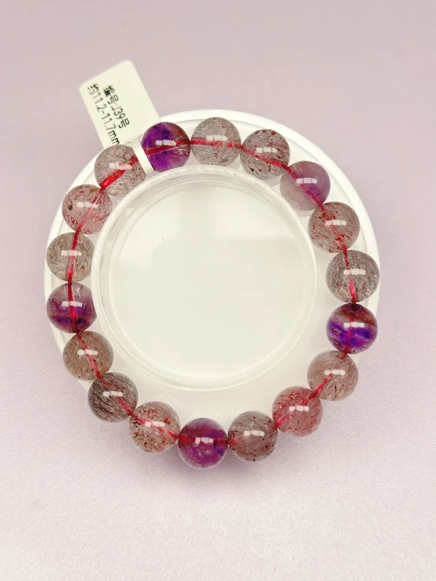 非金属玻璃手链 超七单圈J39