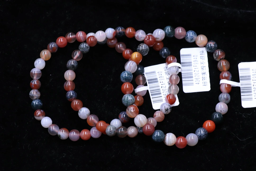 原矿无优化杨柳水草单圈5-6mm左右多样发一条有坑裂介意慎拍