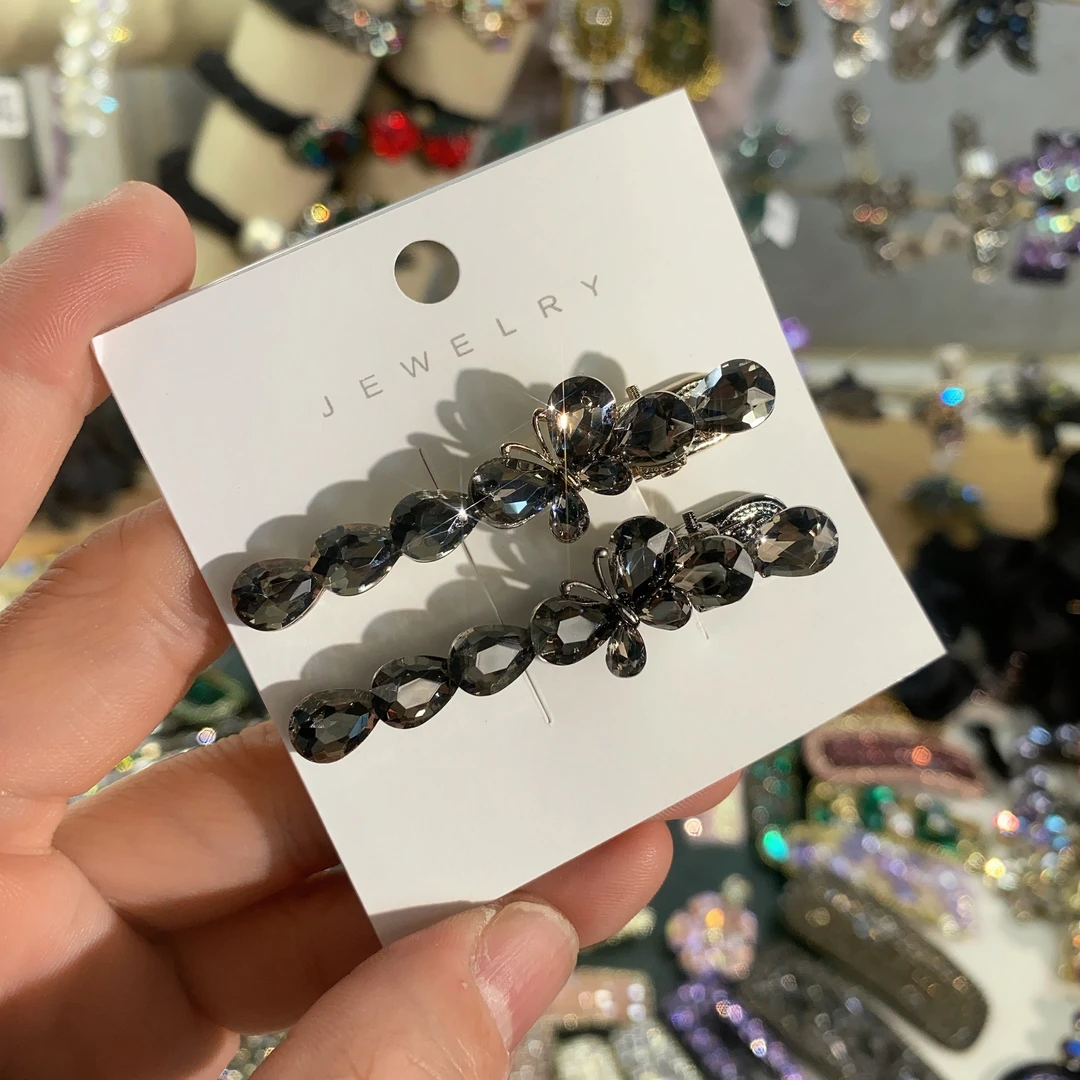 Y0001-单只装-韩版-设计款-鸭嘴夹≈6cm