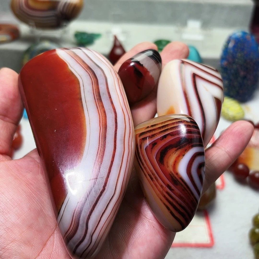 用***安玛瑙/玉髓未镶嵌颈饰