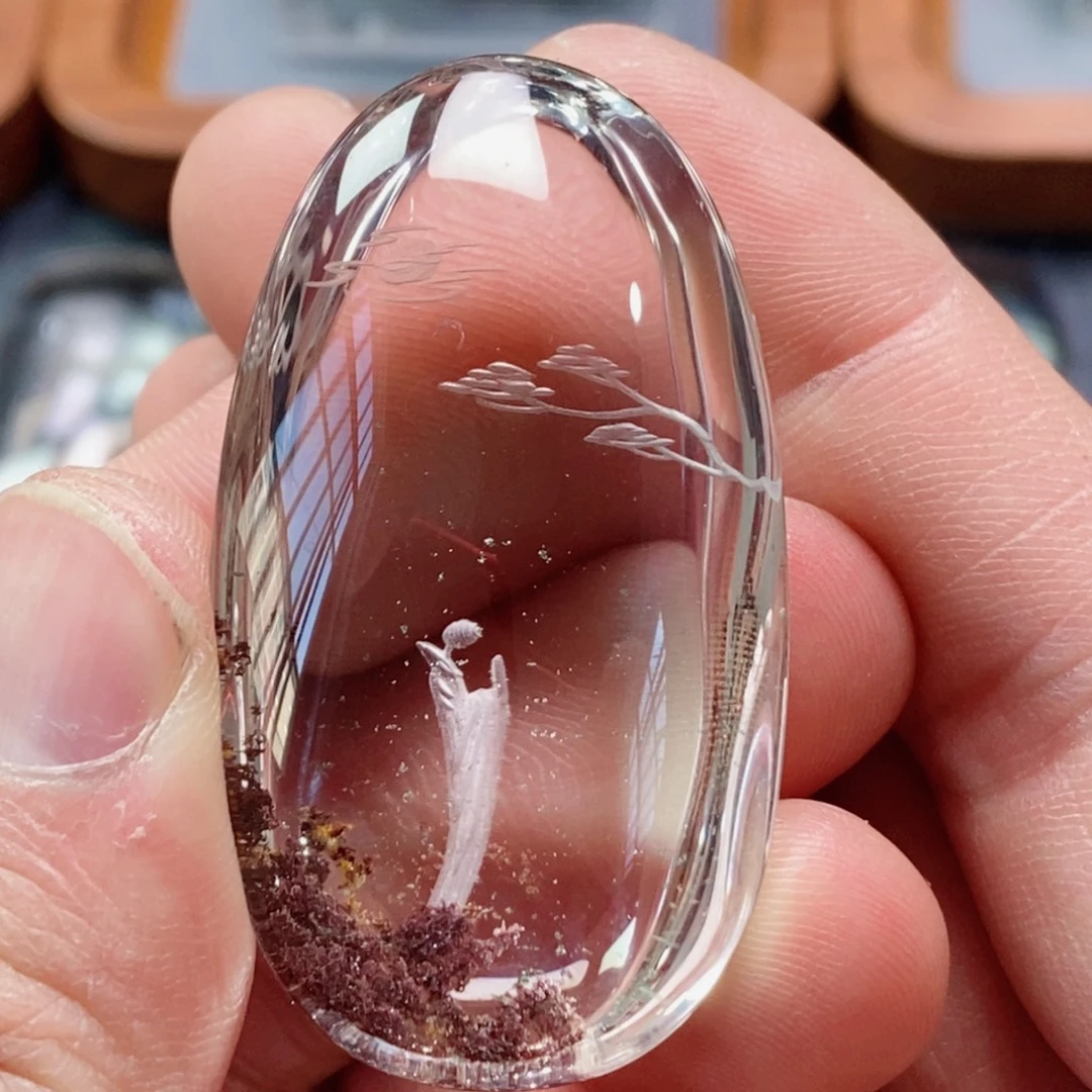 水晶吊坠(不含链)未镶嵌