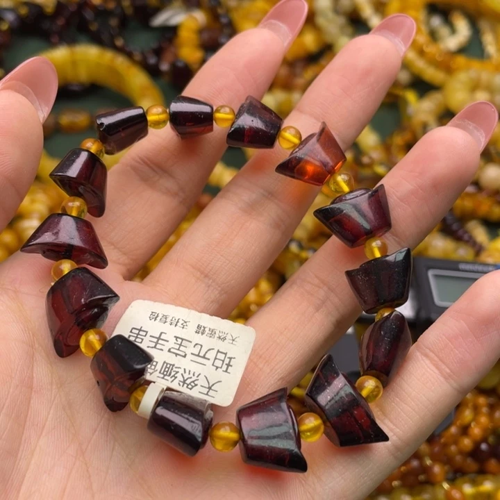 琥珀未镶嵌珠宝奇石