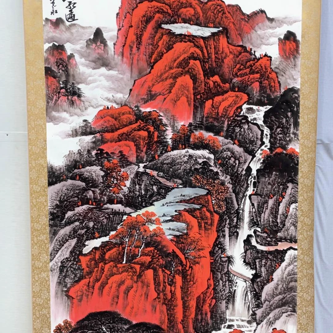 国画y老师手笔手绘作品