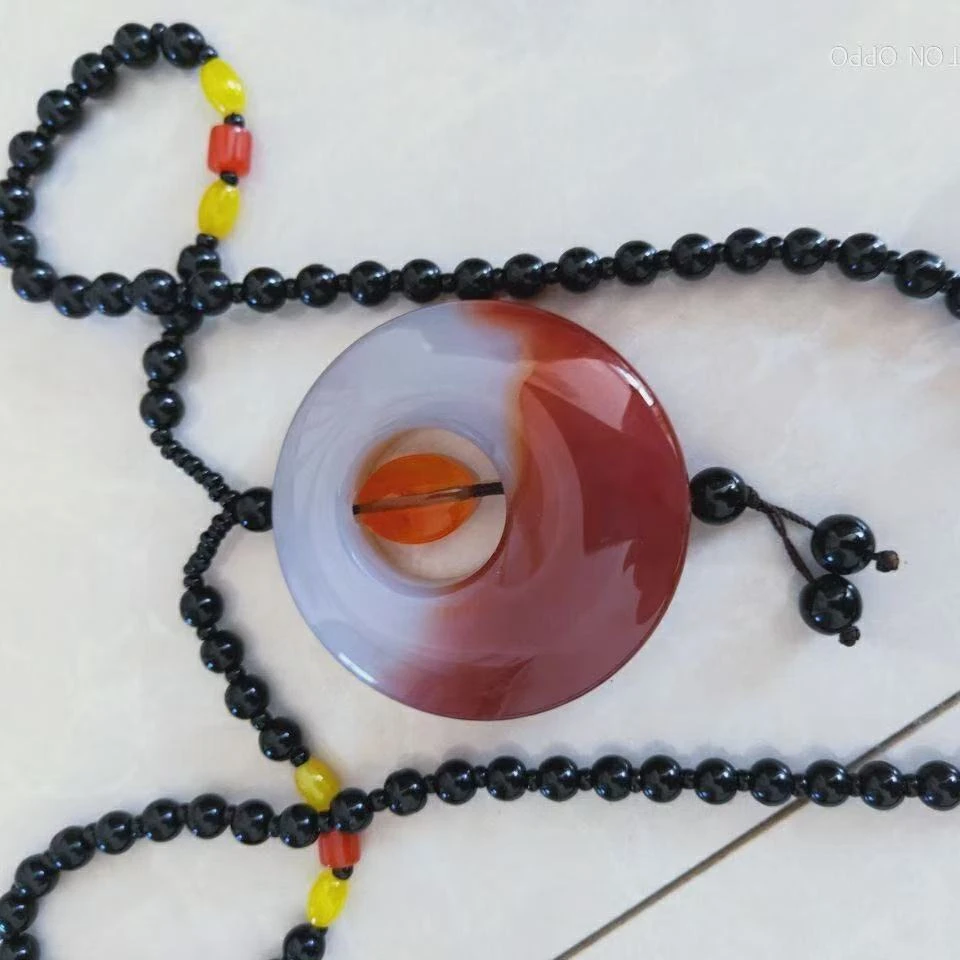 天然珠宝玉石平安扣吊坠LX03