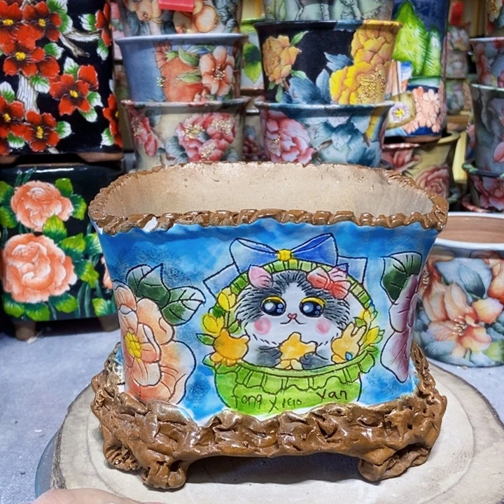 景德镇艺术手绘作品