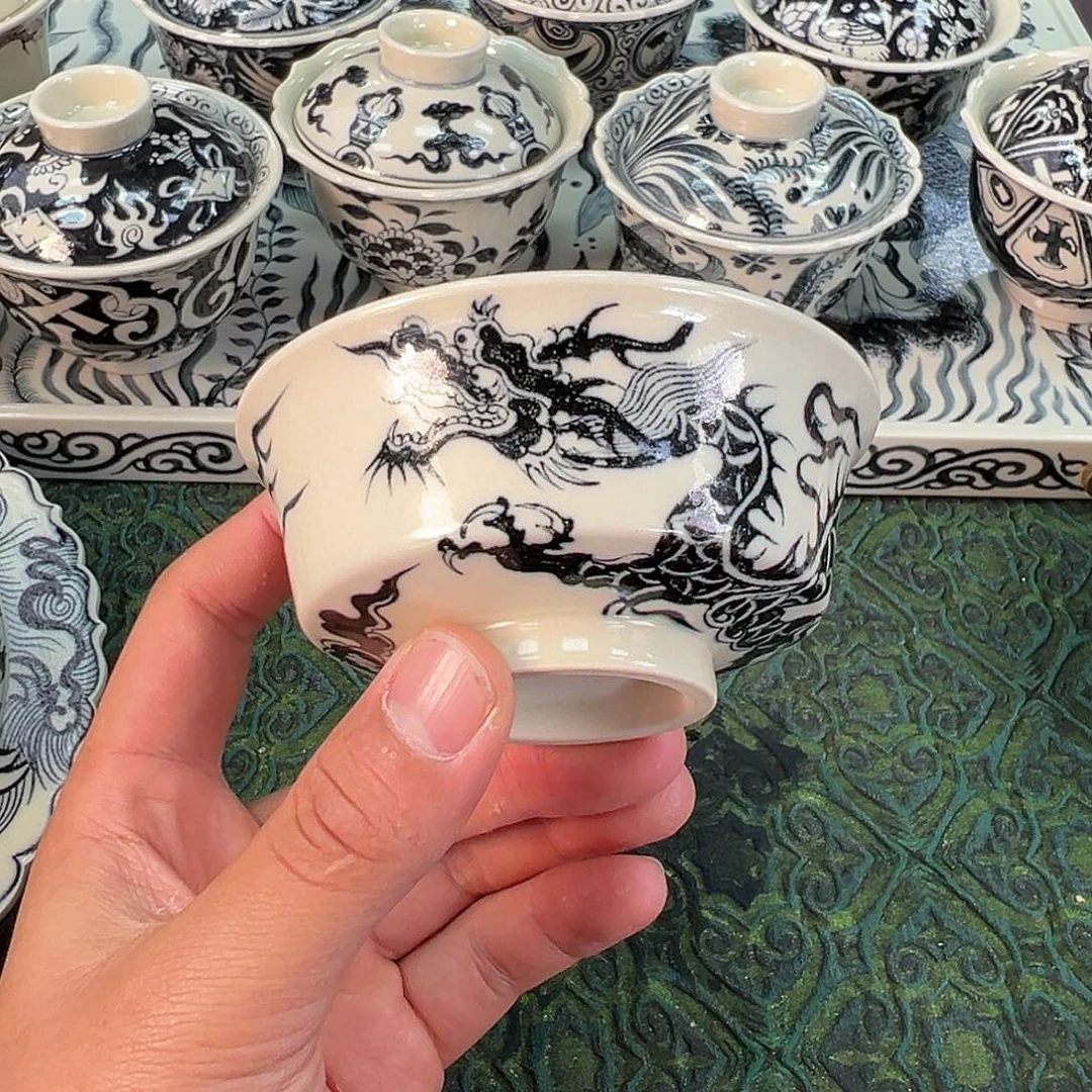 陶景德镇手工手绘陶瓷