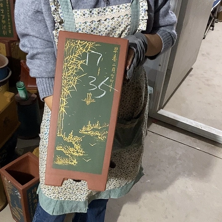 紫砂花盆紫砂花盆