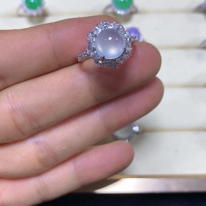 翡翠未镶嵌戒指翡翠戒指