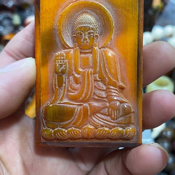 滴血莲花菩提吊坠