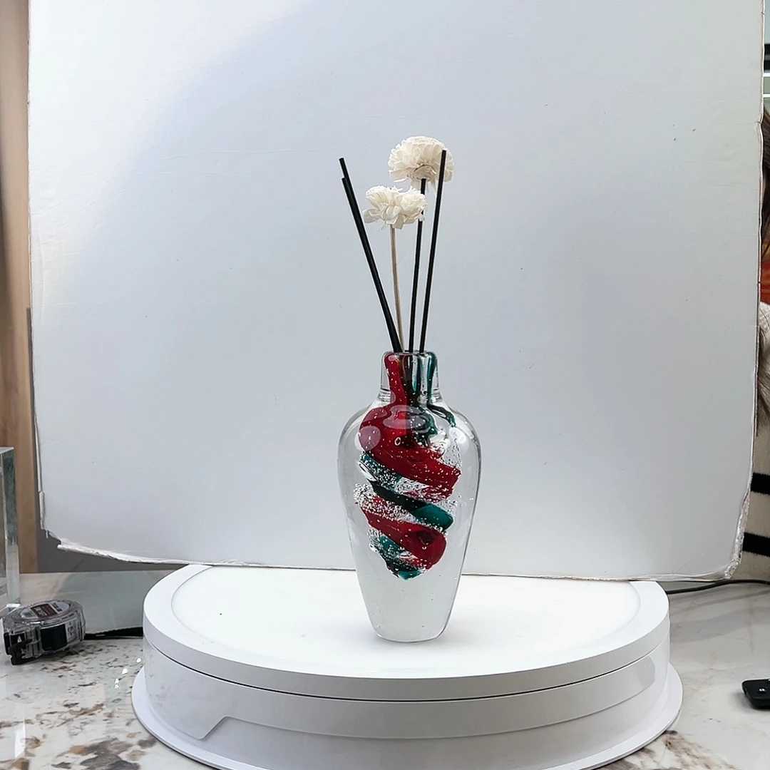 茶盏琉璃水晶香薰瓶