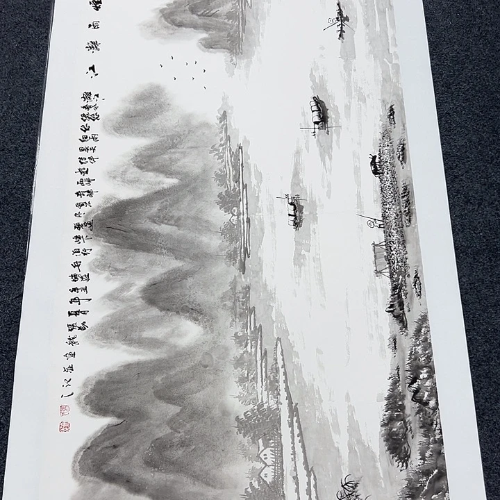 国画国画作品宣纸纯手绘