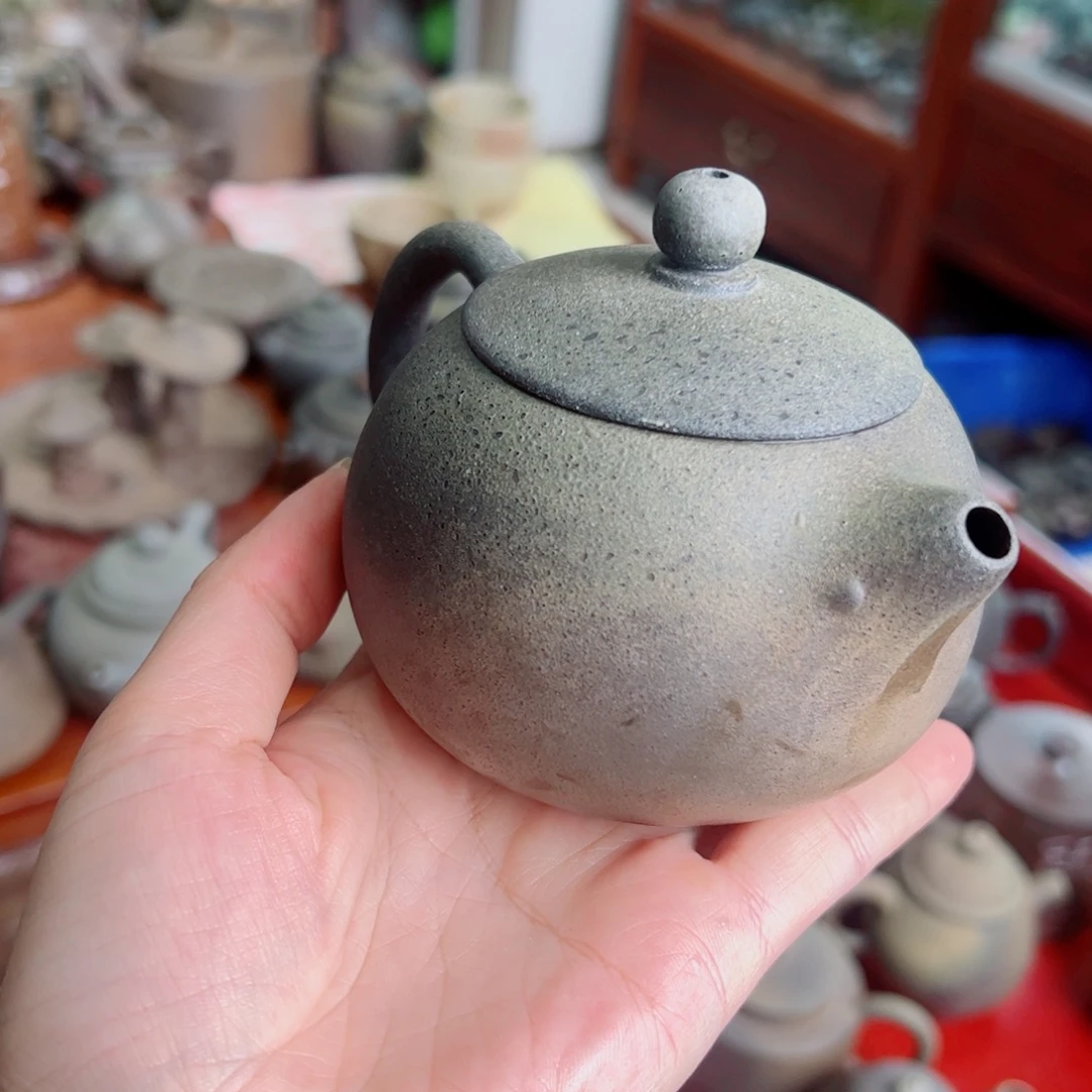 靓***多坭兴陶贵台龙窑柴烧茶器A100