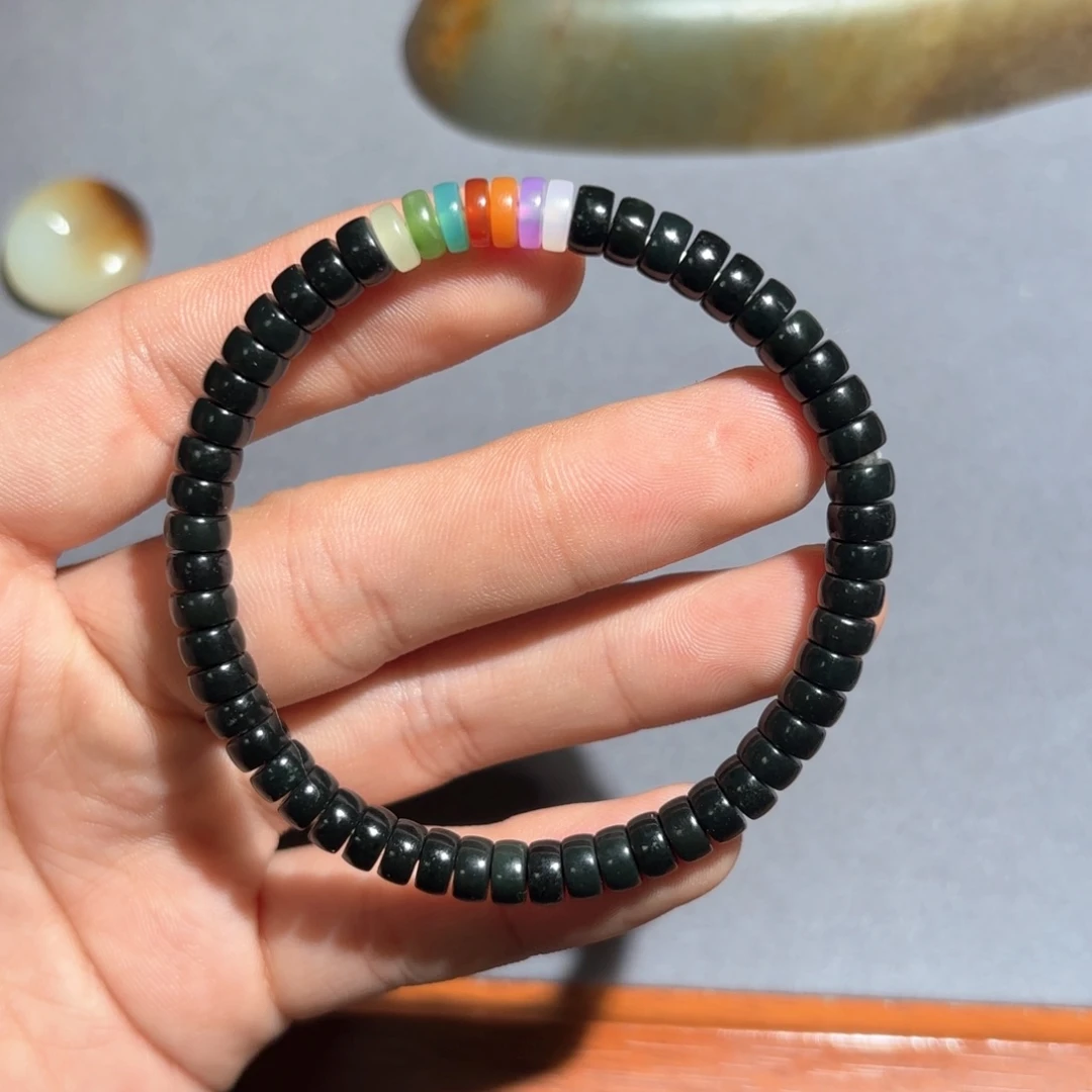 和田玉手链未镶嵌