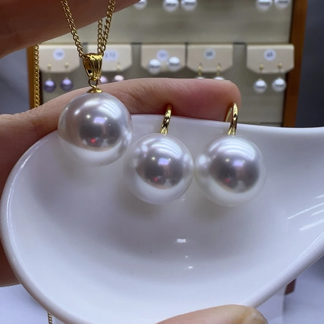 吊坠(赠链)淡水珍珠18K金镶嵌