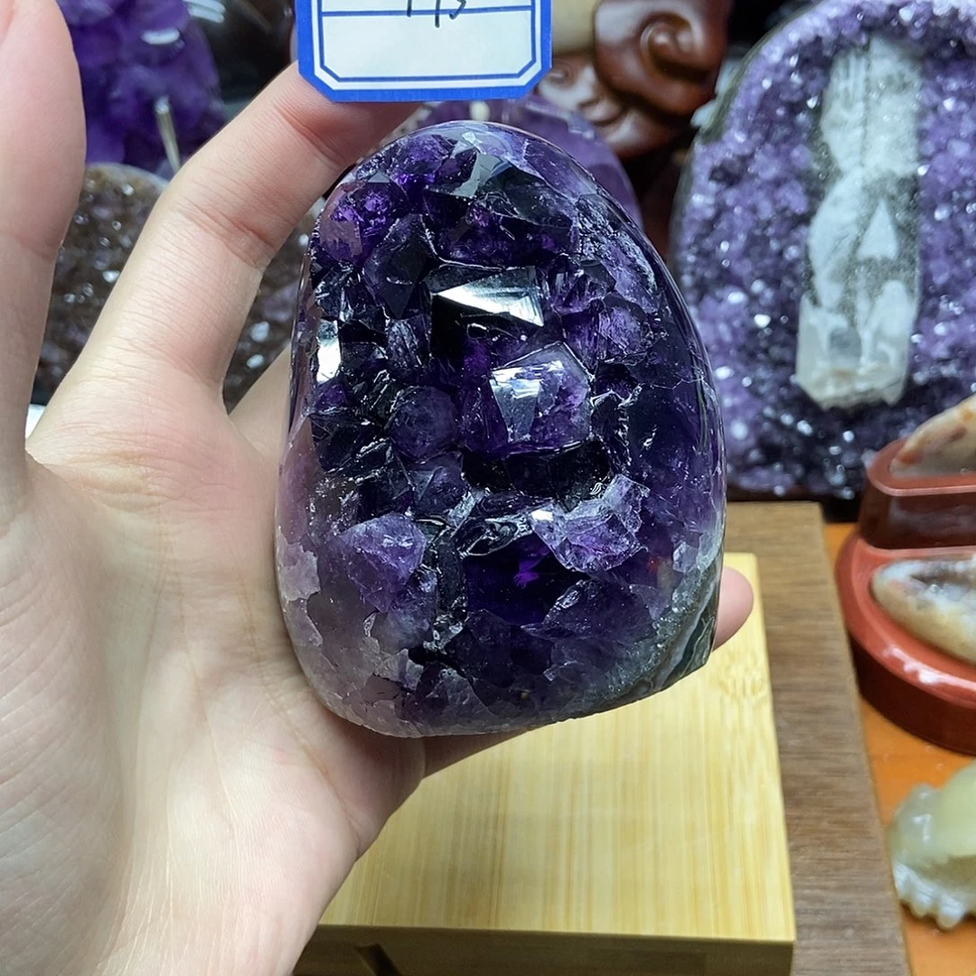 大型摆件（非配饰）紫晶未镶嵌