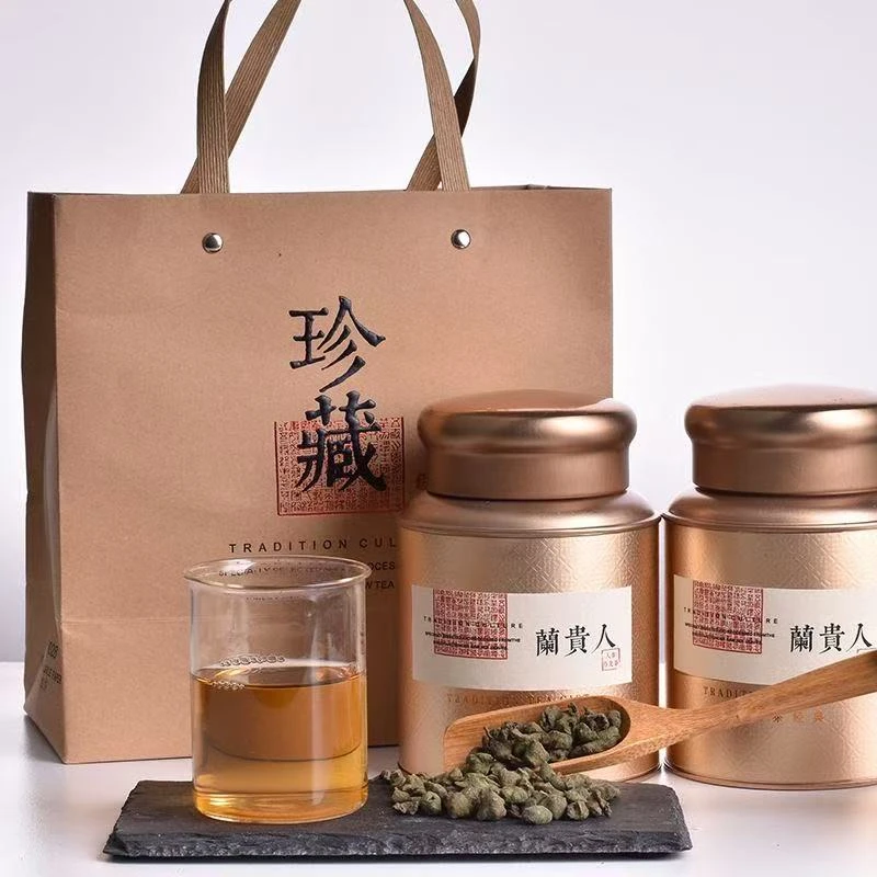 兰贵人人参乌龙茶正品台湾高山茶冻顶乌龙茶叶耐泡浓香型回甘特级
