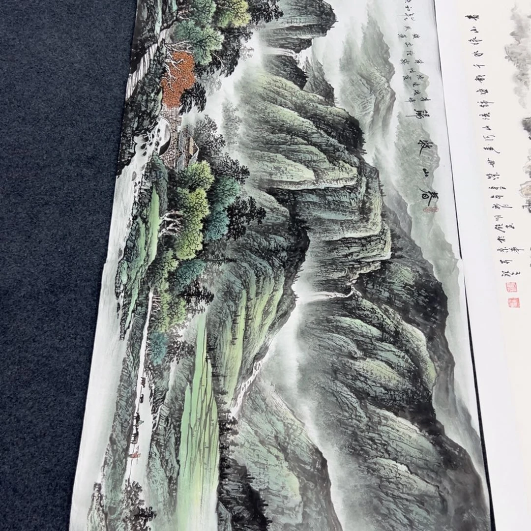 天***福国画国画作品欣赏一下