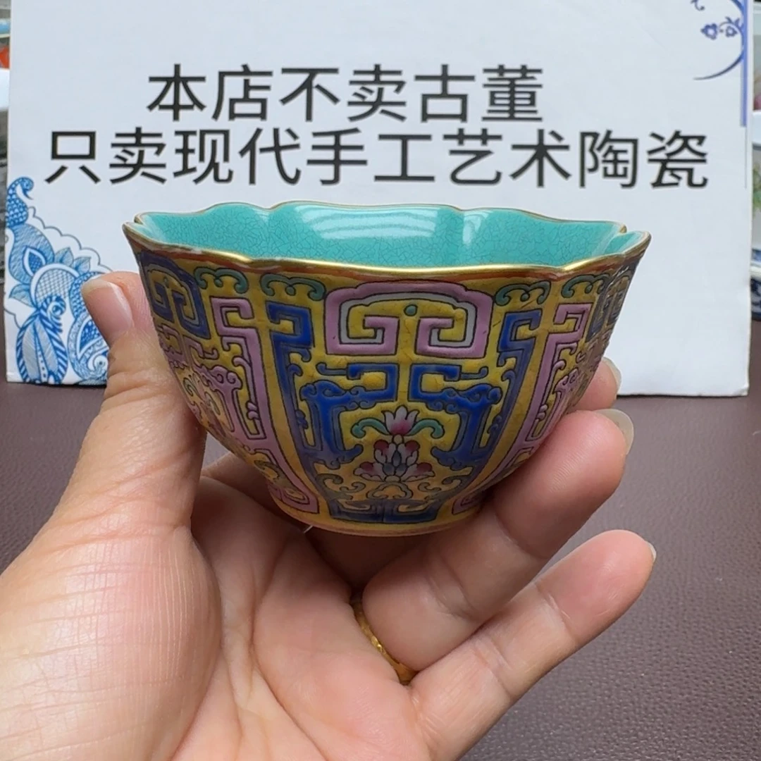 景德镇手工手绘展示