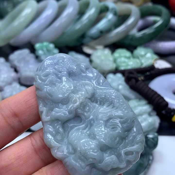 颈饰未镶嵌翡翠翡翠A货S014