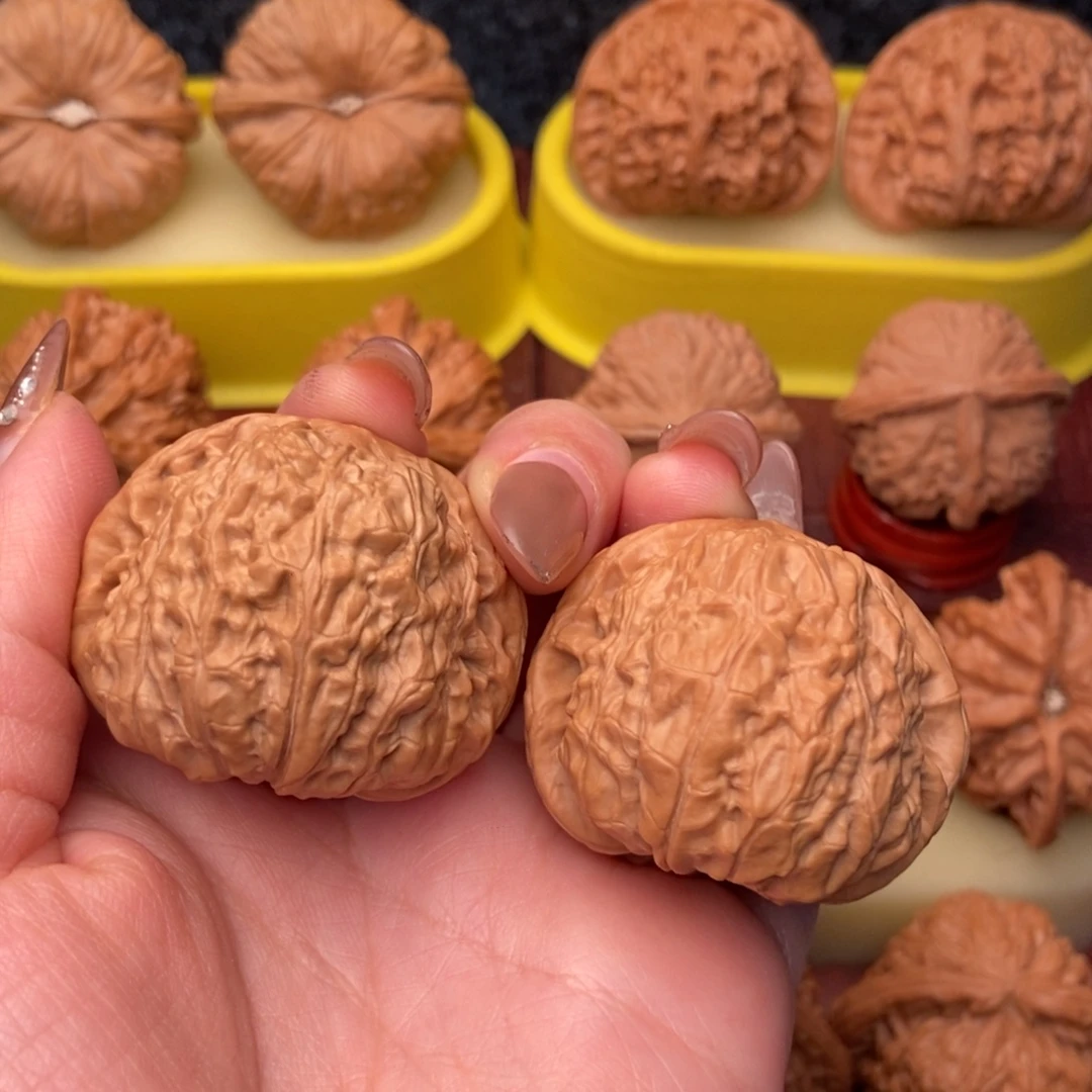 雨****把件文玩核桃41南瓜