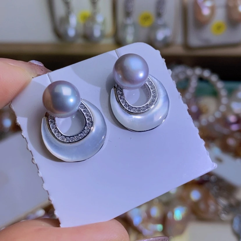 【闪购商品】淡水珍珠天然淡水珍珠合金