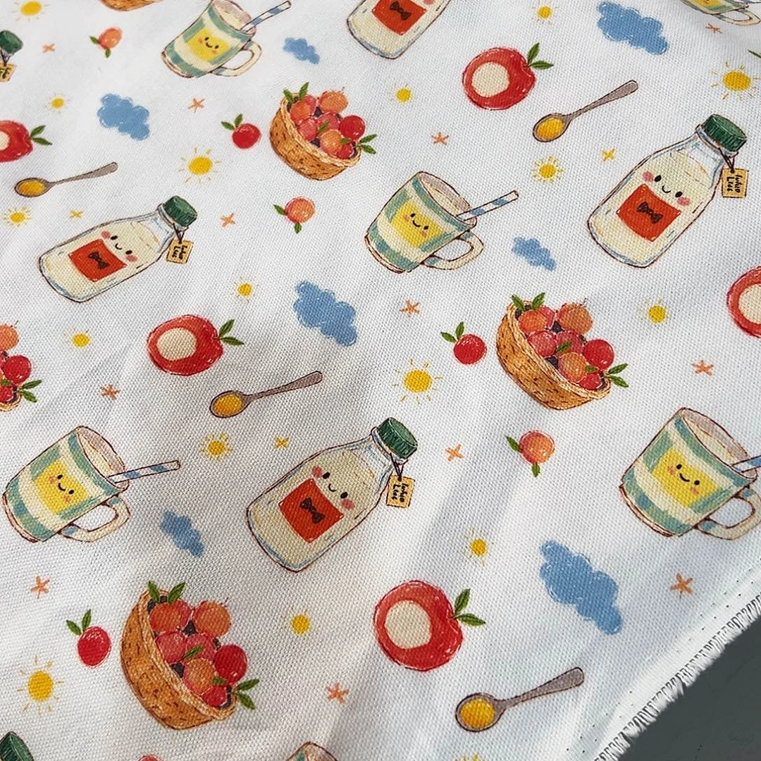 棉一米价纯棉定制底帆布1.5米宽果子B