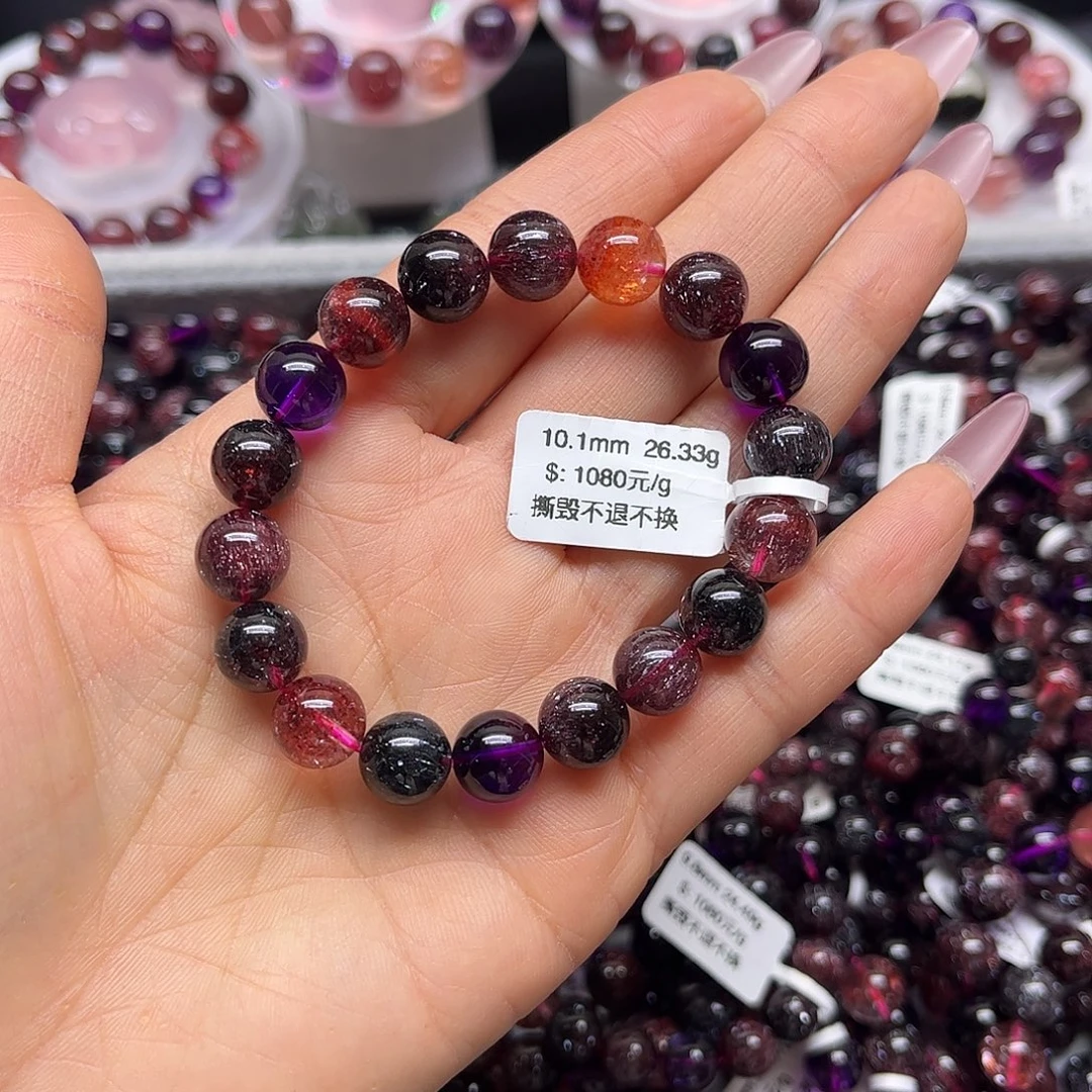 水晶未镶嵌手链手链