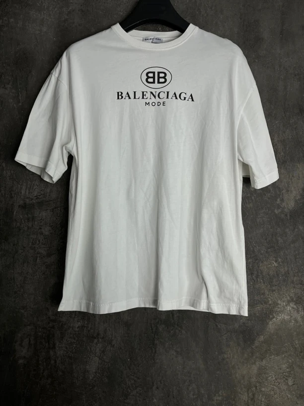 全新未使用 Balenciaga/巴黎世家 S码*1/双B字母短袖 /01751