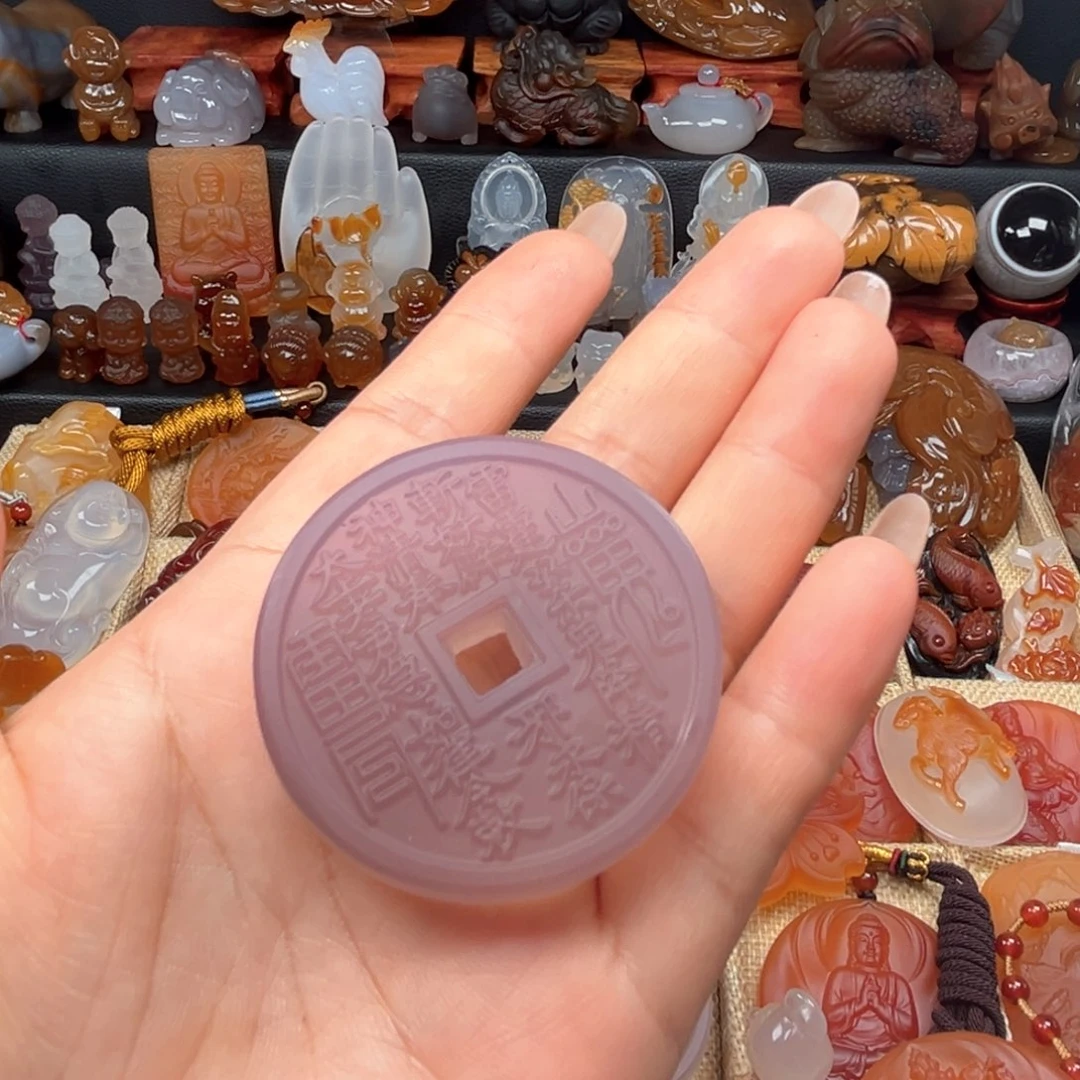 水***家玛瑙/玉髓颈饰未镶嵌