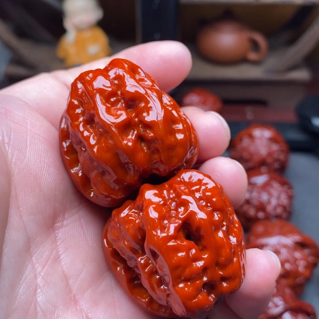 吊坠文玩核桃34蛤蟆头