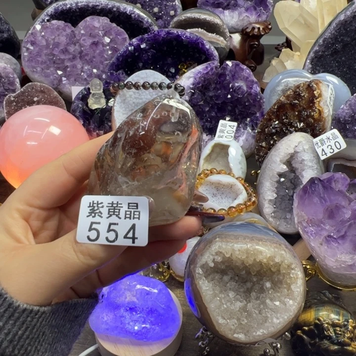 未镶嵌大型摆件（非配饰）紫晶554