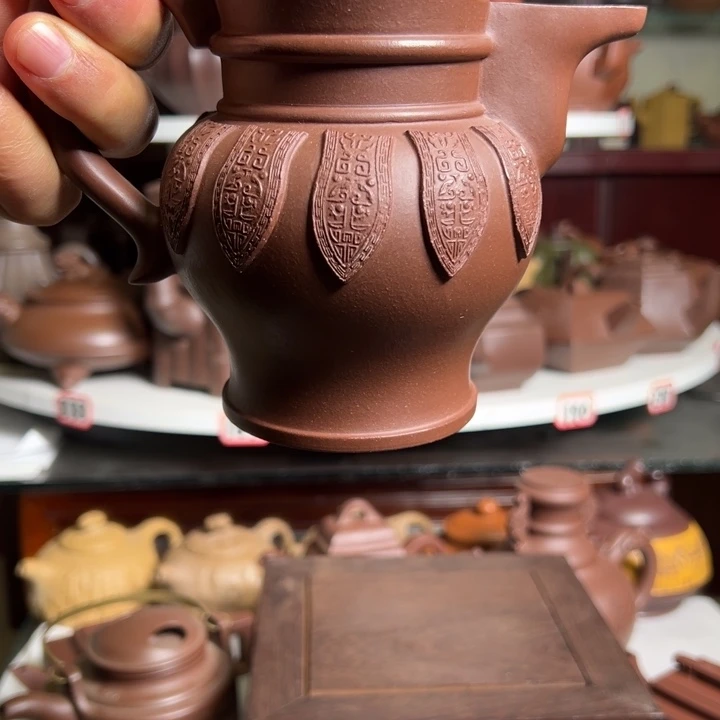 紫砂茶壶原矿僧帽