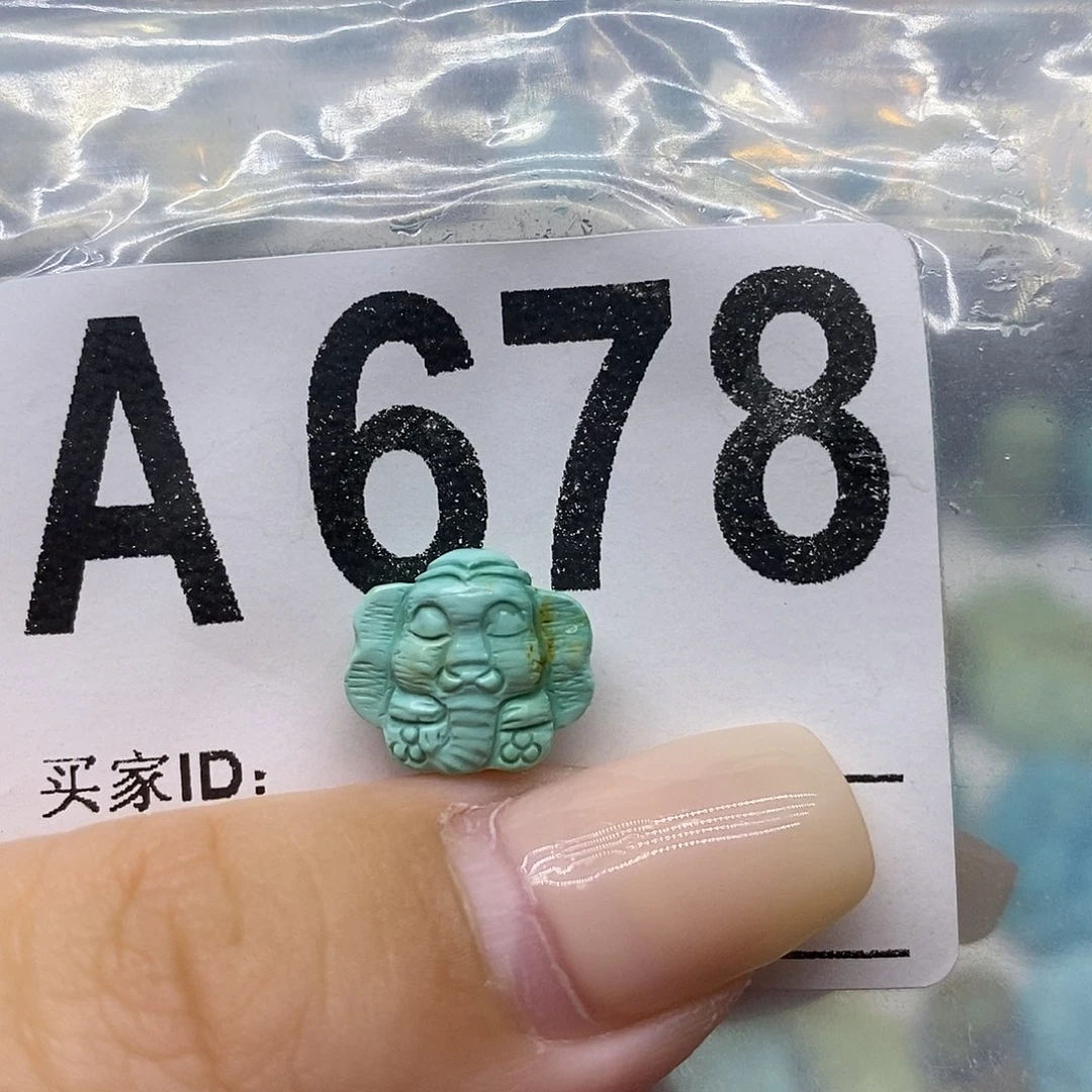 未镶嵌绿松石绿松石配饰定制