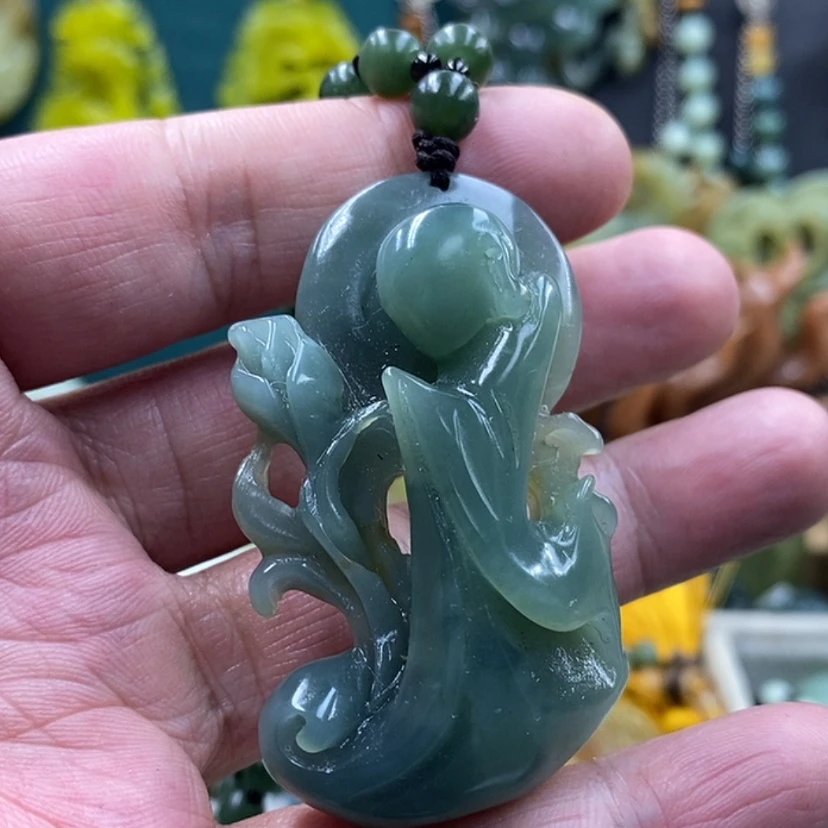 【闪购商品】未镶嵌岫玉吊坠