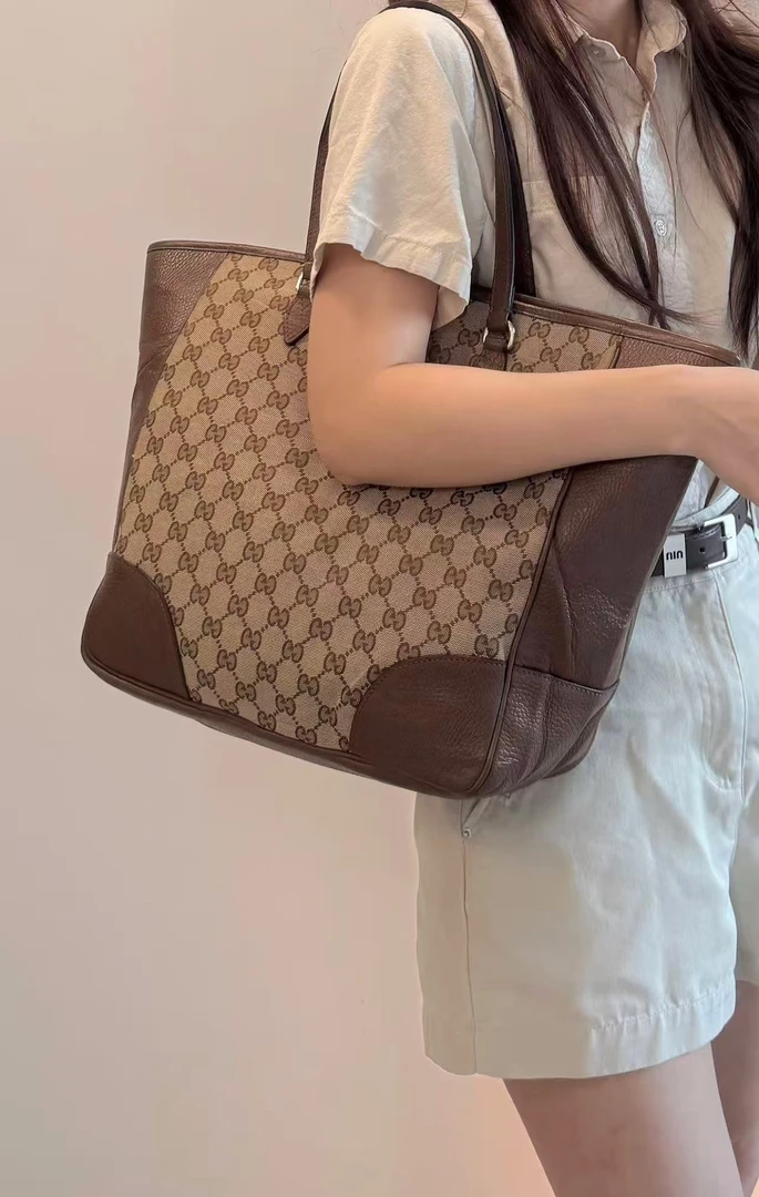 修复品GUCCI/古驰 古驰老花购物袋