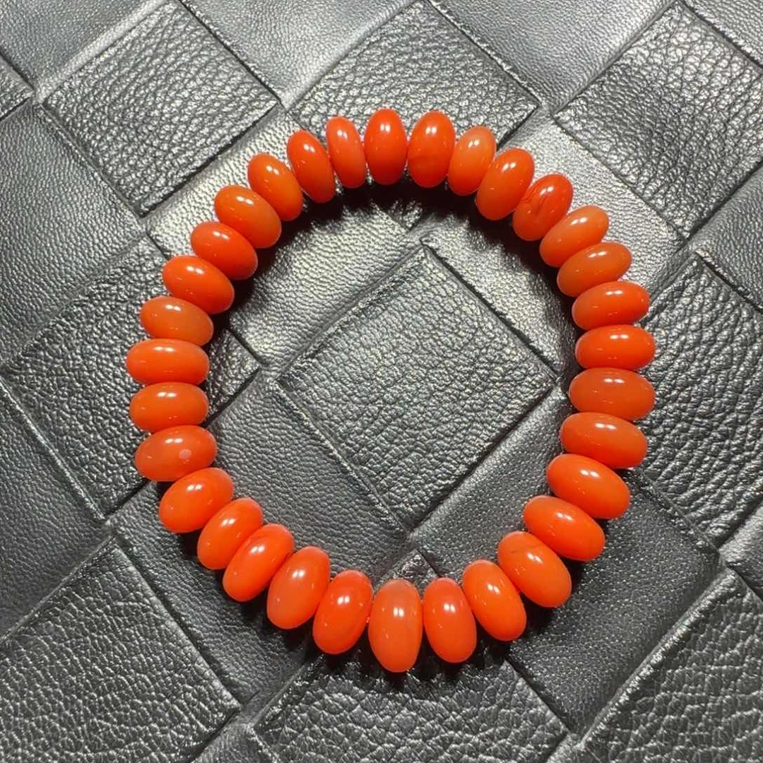 南红玛瑙未镶嵌手串10mm➕