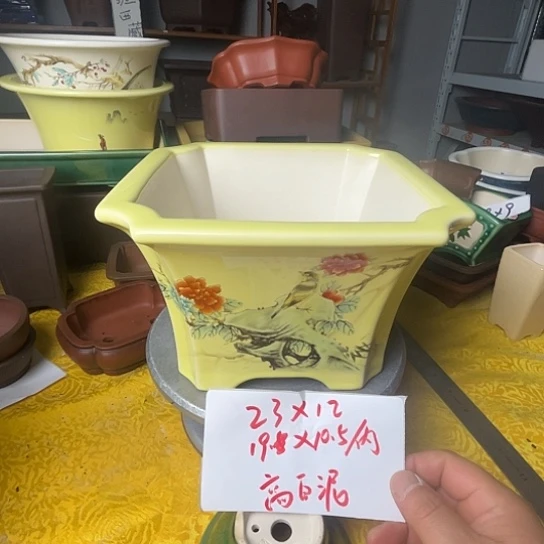 紫砂花瓶紫砂花盆