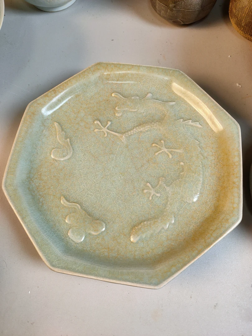 龙泉窑盘子包邮包邮