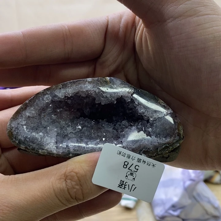 紫晶银S925镶嵌珠宝半成品