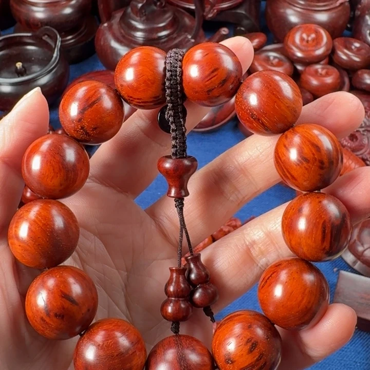 小叶紫檀把件1.8手串