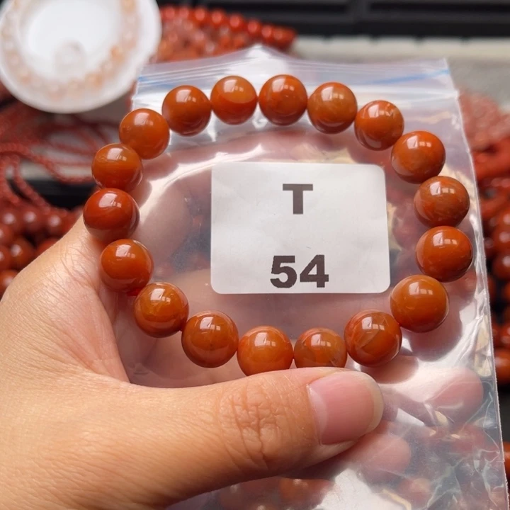 南红玛瑙未镶嵌多样性发货默认微瑕称重11mm